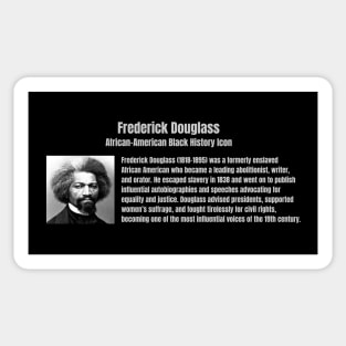 Frederick Douglass - Black History Icon Sticker
